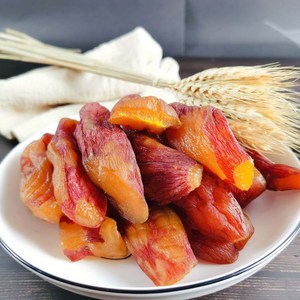 薯壮壮正宗天目山带皮小香薯干无糖无油三蒸三烤倒蒸地瓜干400g袋