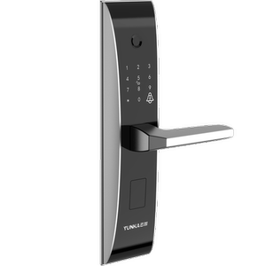 通用指纹锁家用防盗门盼盼门锁双开门木门大门家用指纹锁霸王锁体