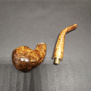 麻梨疙瘩烟斗满花老料麻利吊斗可两用手把件使用盘玩漂亮送工具