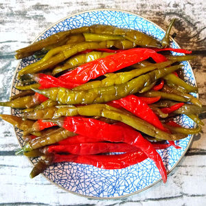 酸辣椒500g农家自制手工腌制二荆条四川湖南贵州特产泡椒腌辣椒