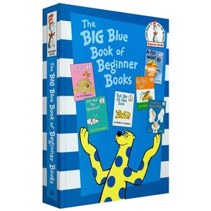 正版 苏斯博士6合1故事书 英文原版绘本The Big Blue Book of Beginner Books 大蓝书 英文版进口儿童英语阅读启蒙图画书 Dr Seuss