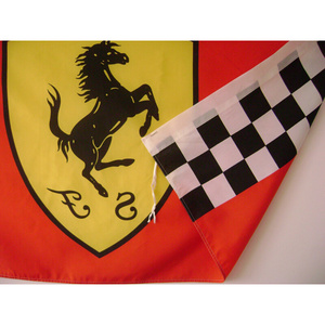 日本购包邮f1法拉利车队旗 加厚f1赛车旗帜 4号汽车l主题酒吧装饰