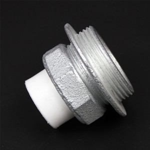 铸铁暖气片散热器配件6分1寸x25ppr快速活接头32水管管材连接件