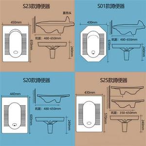 上海益高卫浴家用防臭蹲便器 水箱组合 后排虹吸蹲坑节水感应蹲厕
