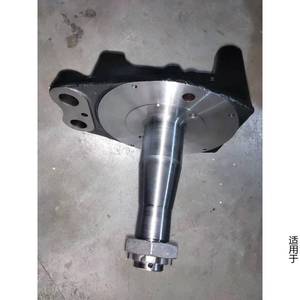 全车配件重汽366金王子前桥前轮羊角轴转向节立轴修欧宴舰旗店411