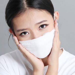 白色纯棉纱布f口罩12 24 32 48层防工业粉尘防风沙加厚可清洗劳保