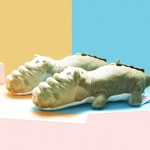 名创优品miniso21寸鳄鱼毛绒公仔(绿色)可爱毛绒玩偶礼品礼物