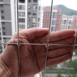 304不a锈钢实心钢条阳台隐形防盗网儿童安全实芯防护网深圳包安装