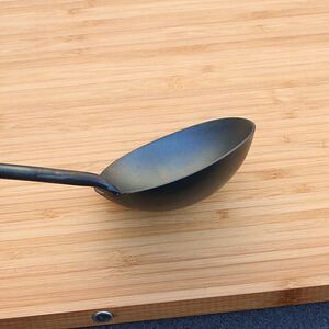 勺老式铁勺不粘勺手工蛋饺神器做蛋饺的勺子泼油勺蛋饺勺10人付款18