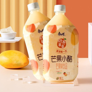 康师傅芒果小酪1l芒果味夏天饮品清凉爽口蜂蜜柚子茶瓶装茶饮料