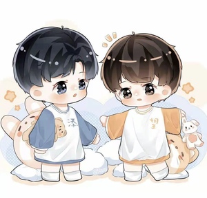 某某q版立牌江添盛望动漫周边高清双面亚克力站牌摆件创意礼物