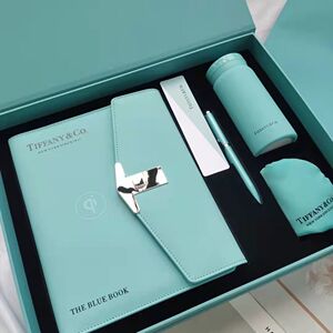 tiffany蒂芙尼充电笔记本签名笔水杯眼罩礼盒套装伴手礼生日礼物