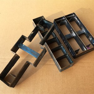 各种形状裁断刀模 钢刀冲压床模具e 下料刀模定做 打孔冲床刀模