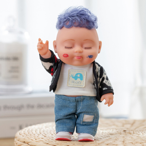 仿真洋娃娃婴儿软胶假娃娃人偶硅胶玩偶可洗澡玩具女孩儿童节礼物