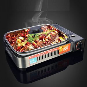 自驾游做饭神器卡磁炉商用网红式便捷燃户外便携式套装烤鱼小型气