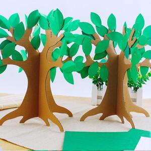 植树节diy手工大树