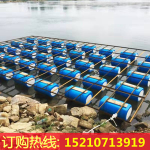 实心泡沫浮筒浮桥桶浮漂浮球塑料浮标高密度大号封膜鱼塘加密网箱