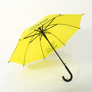 正品老爸老妈浪漫史小黄伞长柄防风寻妈记黄雨伞直杆双骨架定制广