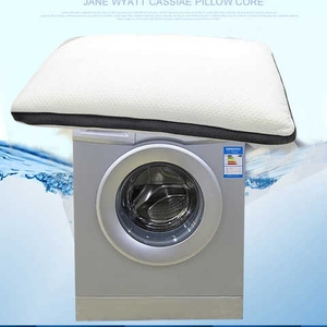 安贝尔可水洗枕头机洗枕芯护颈椎助睡眠低矮薄款透气单人枕头芯