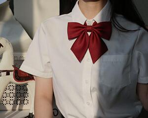 女士领结系带衬衫