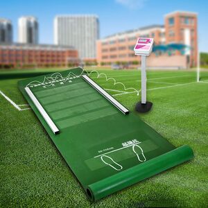 中考电子立定跳远测试仪 立定跳远垫 立定跳远测量仪体测带语音