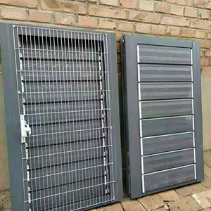 上新新款用品鸽舍通风口鸽棚铝合金百叶窗透风窗鸽具鸽子用具