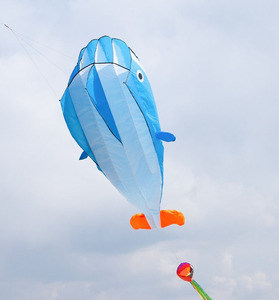 软体鲸鱼风筝大人专用3d立体超特大型号创意网红中国风2022年新款