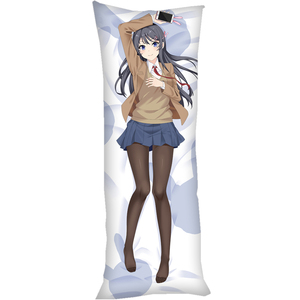 高档猪头少年不郎身到兔女会学姐c樱岛麻衣等身抱枕全梦长动漫奢