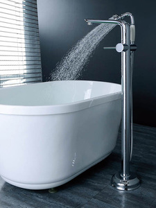 grohe德国高仪落地式浴缸冷热水龙头 酒店立式预埋盒暗藏 淋浴 花