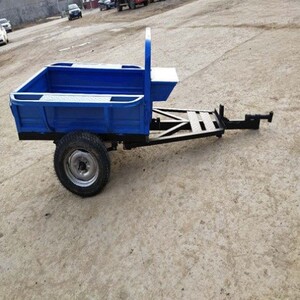 手扶拖斗拖拉机拖车拉货斗子农用运输拖拉机车箱拖车微耕机拖斗