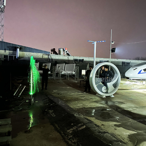 脚蹬发电无动力互动式喷泉发光单车 公园景区戏水摆件波光泉定制