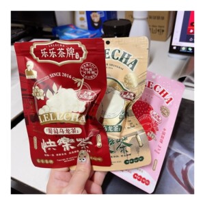 乐乐茶茶包快乐茶三角茶叶袋冷泡乌龙茶上海特产伴手礼夏日茶饮