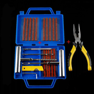 汽车补胎工具套装真空胎专用摩托电动车用应急快速补轮胎胶条进口