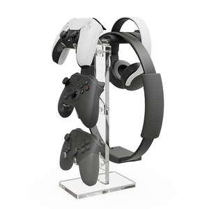 Skull & Co. PS5/PS4/XBOX/Pro手柄收纳支架挂架Phantom Stand/Rack 透明极简 模块化 可挂放健身环头戴耳机