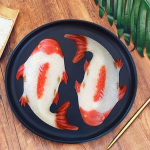 八宝鱼糯米饭鱼形年年有鱼