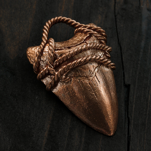 巨齿鲨牙齿吊坠