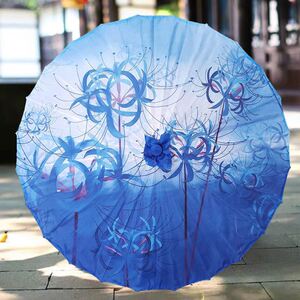 彼岸花古风流苏油纸伞汉服古装女汉服cos拍照摄影装饰走秀舞蹈伞