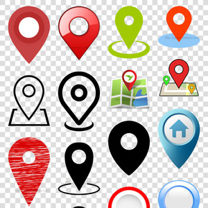 定位图标位置图标 position icon 免扣透明素材 地图定位图标 位