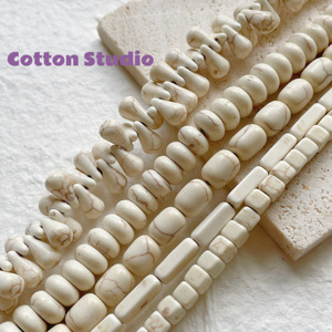 Cotton 【白松系列】串珠diy手工串珠手项链饰品配件材料散珠隔珠