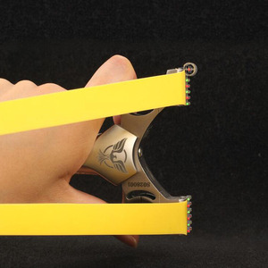 tc21钛合金弹弓快压免绑夹片神鹰追龙弹弓大弓门t户外竞技精准弹