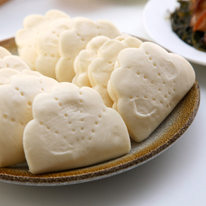 月亮馍半成品荷叶夹肉夹馍饼胚家用夹馍蝴蝶夹饼皮460g*3包*20个