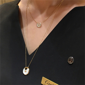 卡地亚项链白贝母