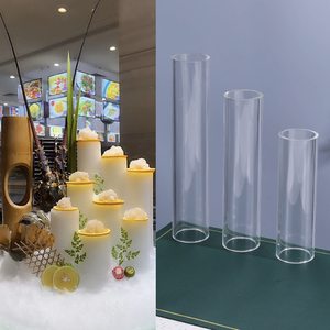 刺身冰柱模具立体冰雕三文鱼刺身海鲜姿造圆冰柱装饰摆盘制柱冰器