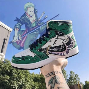 李宁aj男鞋海贼王联名高帮空军一号休闲潮牌高邦运动板鞋精神网红