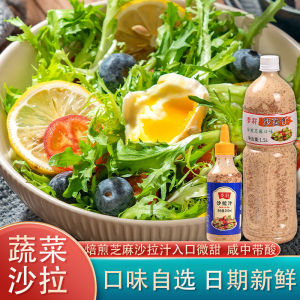 减肥沙拉酱蔬菜专用开袋即食沙拉汁芝麻口味大拌菜汉堡番茄酱商用