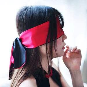 性感黑色蕾丝边情趣眼罩禁欲系遮光睡眠镂空面纱氛围感蒙眼调情调