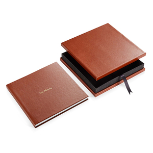 礼盒箱子放相册的包装盒收纳箱套装定制作皮质高端影楼纪念册盒子