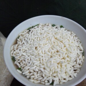 湖北炒米天门传统阴米炒米仙桃荆州速食泡米花发米