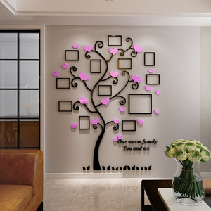 家庭装饰墙面自粘创意