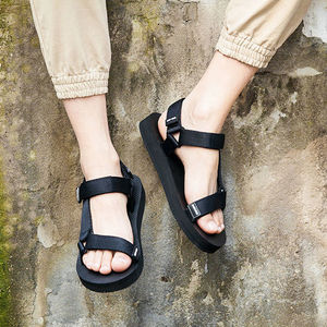 绑带凉鞋男士夏季老式复古潮流罗马男鞋80后儿时经典轻便沙滩鞋